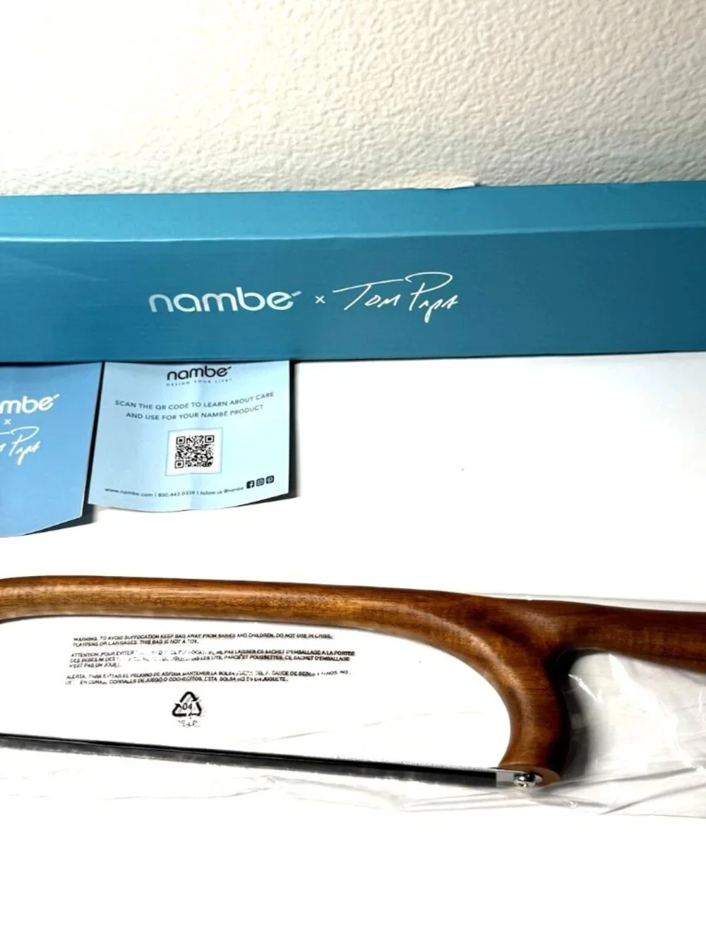 Nambé x Tom Papa Breaking Bread Serrated Knife - Long 17